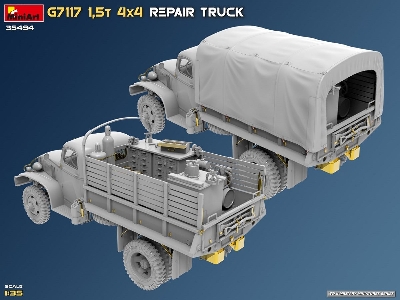 G7117 1.5t 4×4 Repair Truck - zdjęcie 37