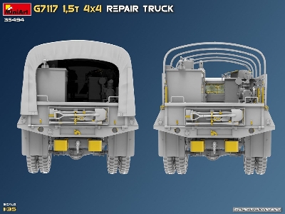 G7117 1.5t 4×4 Repair Truck - zdjęcie 39