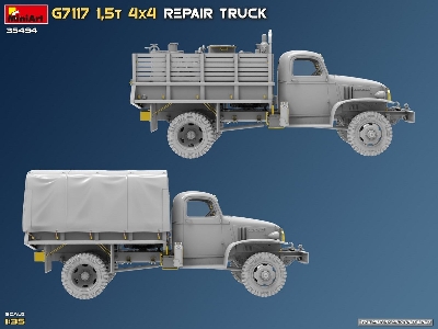 G7117 1.5t 4×4 Repair Truck - zdjęcie 40