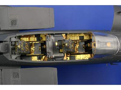  F-15E interior S. A. 1/32 - Tamiya - blaszki - zdjęcie 7