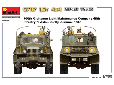 G7117 1.5t 4×4 Repair Truck - zdjęcie 46