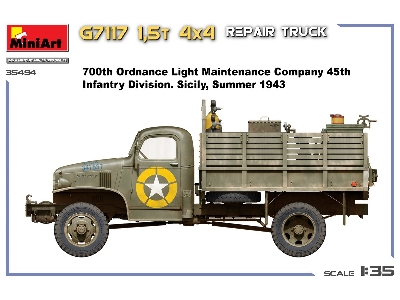 G7117 1.5t 4×4 Repair Truck - zdjęcie 53