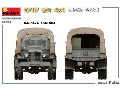 G7117 1.5t 4×4 Repair Truck - zdjęcie 54
