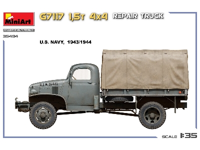 G7117 1.5t 4×4 Repair Truck - zdjęcie 55