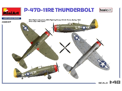 P-47d-11re Thunderbolt. Basic Kit - zdjęcie 2