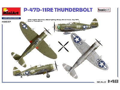 P-47d-11re Thunderbolt. Basic Kit - zdjęcie 13