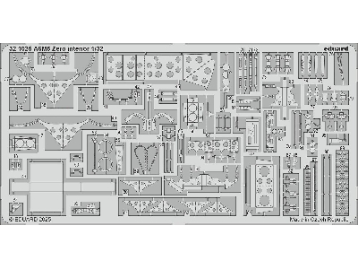 A6M5 Zero interior 1/32 - TAMIYA - zdjęcie 1
