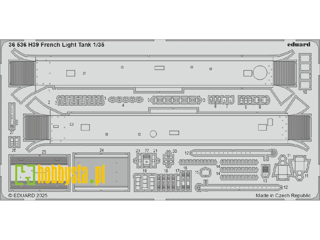 H39 French Light Tank 1/35 - TAMIYA - zdjęcie 1