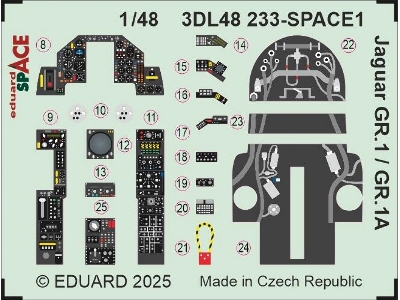 Jaguar GR.1 / GR.1A SPACE 1/48 - AIRFIX - zdjęcie 4