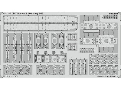 DB-7 Boston III bomb bay 1/48 - HONG KONG MODELS - zdjęcie 1
