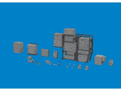 Sd. Kfz.  251/6 Ausf.  C radio equipment PRINT 1/35 - DRAGON - zdjęcie 1