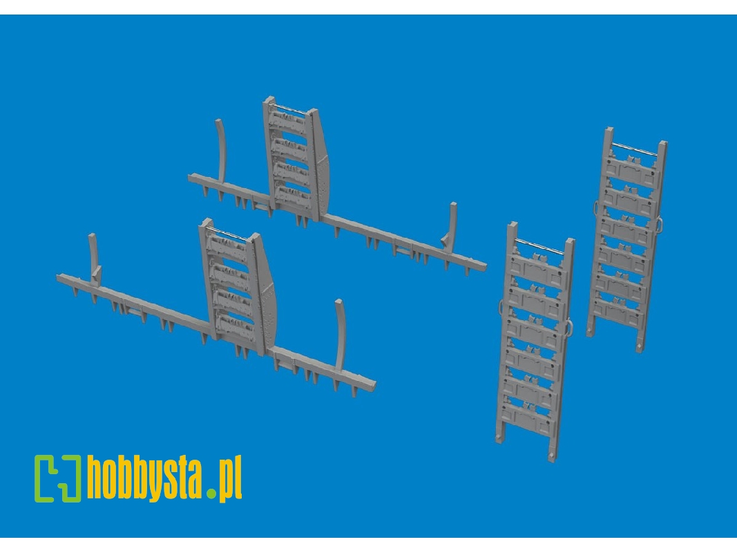 B-26B bomb racks PRINT 1/48 - ICM - zdjęcie 1 B-26B bomb racks PRINT 1/48 - ICM - zdjęcie 1