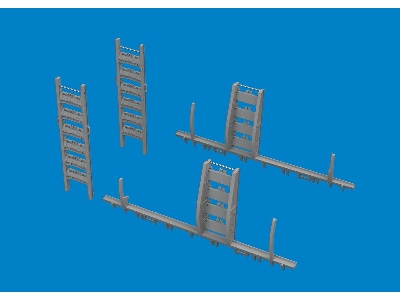 B-26B bomb racks PRINT 1/48 - ICM - zdjęcie 2