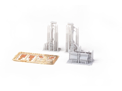 P-40E undercarriage legs PRINT 1/48 - EDUARD - zdjęcie 4