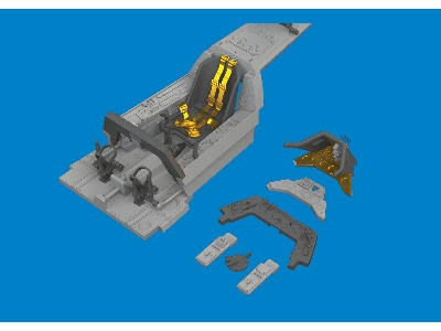 Fw 190A-4 cockpit PRINT 1/48 - EDUARD - zdjęcie 2