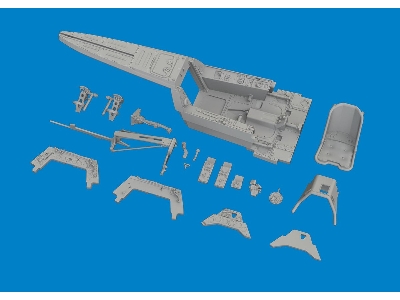 Fw 190A-4 cockpit PRINT 1/48 - EDUARD - zdjęcie 3