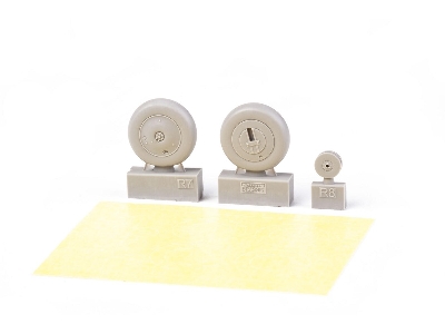 Lysander wheels 1/48 - AIRFIX - zdjęcie 4