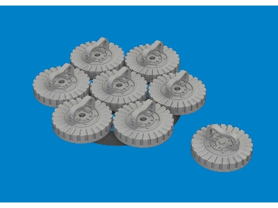 Lysander Mk. I ammo magazines PRINT 1/48 - AIRFIX - zdjęcie 1