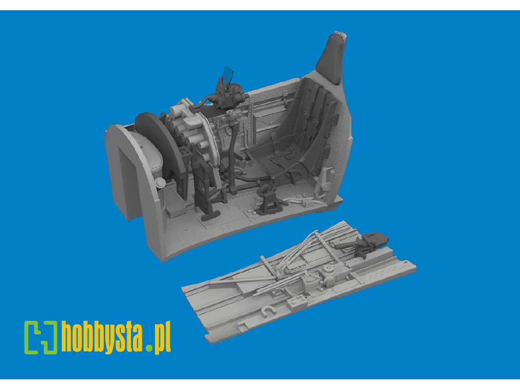P-40E cockpit w/ late seat PRINT 1/48 - EDUARD - zdjęcie 1 P-40E cockpit w/ late seat PRINT 1/48 - EDUARD - zdjęcie 1