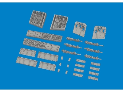 P-40N gun bays (6 guns) PRINT 1/48 - EDUARD - zdjęcie 4