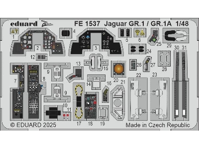 Jaguar GR.1 / GR.1A 1/48 - AIRFIX - zdjęcie 1