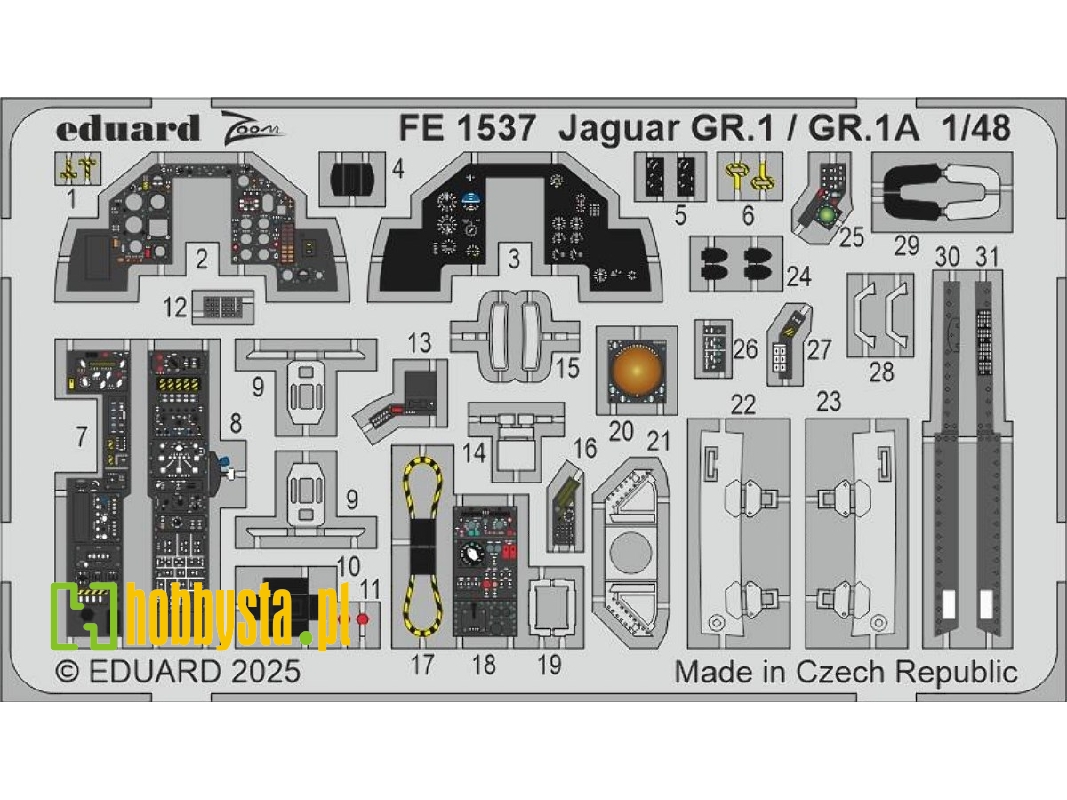 Jaguar GR.1 / GR.1A 1/48 - AIRFIX - zdjęcie 1