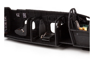 Barracuda seatbelts STEEL 1/48 - TRUMPETER - zdjęcie 3