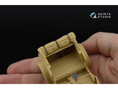Kubelwagen Type 82 3d-printed & Coloured Interior On Decal Paper (Tamiya) (With 3d-printed Resin Parts) - zdjęcie 5