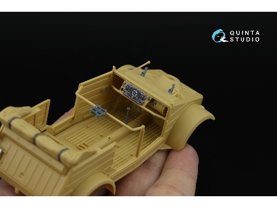 Kubelwagen Type 82 3d-printed & Coloured Interior On Decal Paper (Tamiya) (With 3d-printed Resin Parts) - zdjęcie 13