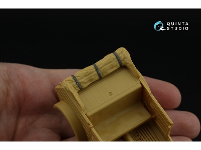 Kubelwagen Type 82 3d-printed & Coloured Interior On Decal Paper (Hero) (With 3d-printed Resin Parts) - zdjęcie 6