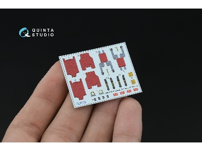 Kawasaki T-4 3d-printed & Coloured Interior On Decal Paper (Hasegawa) (With 3d-printed Resin Parts) - zdjęcie 11