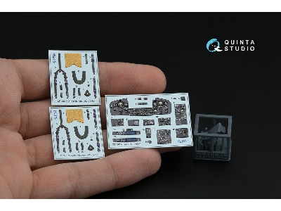 Lynx Ah-7 3d-printed & Coloured Interior On Decal Paper (Airfix) (With 3d-printed Resin Parts) - zdjęcie 2