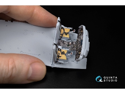 Lynx Ah-7 3d-printed & Coloured Interior On Decal Paper (Airfix) (With 3d-printed Resin Parts) - zdjęcie 3