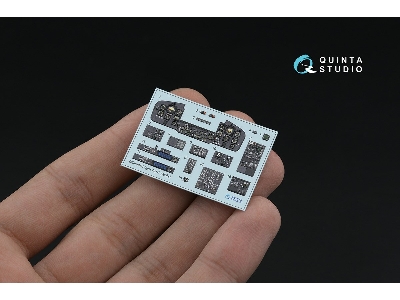 Lynx Ah-7 3d-printed & Coloured Interior On Decal Paper (Airfix) (With 3d-printed Resin Parts) - zdjęcie 8