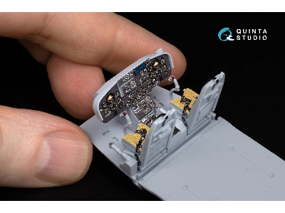 Lynx Ah-7 3d-printed & Coloured Interior On Decal Paper (Airfix) (With 3d-printed Resin Parts) - zdjęcie 14