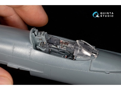 Mig-21pf 3d-printed & Coloured Interior On Decal Paper (Eduard) (With 3d-printed Resin Parts) - zdjęcie 3