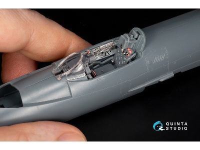 Mig-21pf 3d-printed & Coloured Interior On Decal Paper (Eduard) (With 3d-printed Resin Parts) - zdjęcie 4