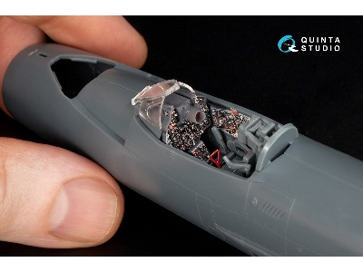 Mig-21pf 3d-printed & Coloured Interior On Decal Paper (Eduard) (With 3d-printed Resin Parts) - zdjęcie 5
