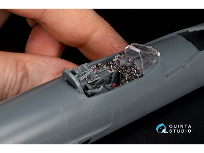 Mig-21pf 3d-printed & Coloured Interior On Decal Paper (Eduard) (With 3d-printed Resin Parts) - zdjęcie 16