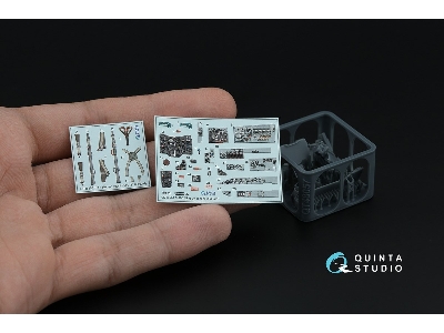 Mig-21r (Grey Cockpit Panels) 3d-printed & Coloured Interior On Decal Paper (Eduard) (With 3d-printed Resin Parts) - zdjęcie 2