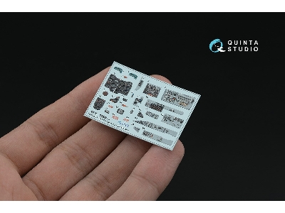 Mig-21r (Grey Cockpit Panels) 3d-printed & Coloured Interior On Decal Paper (Eduard) (With 3d-printed Resin Parts) - zdjęcie 9