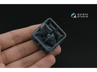 Mig-21r (Green Cockpit Panels) 3d-printed & Coloured Interior On Decal Paper (Eduard) (With 3d-printed Resin Parts) - zdjęcie 1