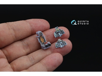 Su-17um3 3d-printed & Coloured Interior On Decal Paper (Modelsvit) (With 3d-printed Resin Part) - zdjęcie 3