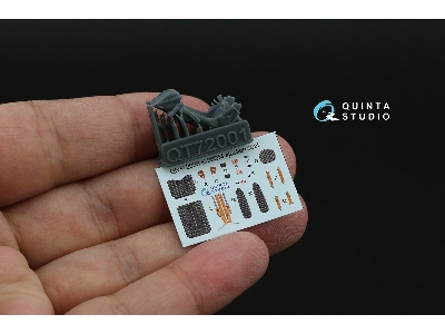 Su-17um3 3d-printed & Coloured Interior On Decal Paper (Modelsvit) (With 3d-printed Resin Part) - zdjęcie 6
