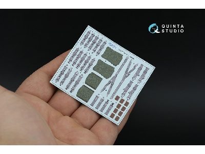 Uh-1b 3d-printed & Coloured Interior On Decal Paper (Trumpeter) - zdjęcie 5
