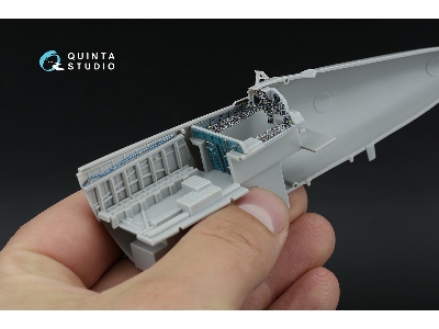 F-15c Late/F-15j Late 3d-printed & Coloured Interior On Decal Paper (Hasegawa) - zdjęcie 10