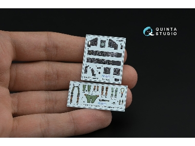 Jaguar Gr.1 3d-printed & Coloured Interior On Decal Paper (Kitty Hawk) - zdjęcie 2