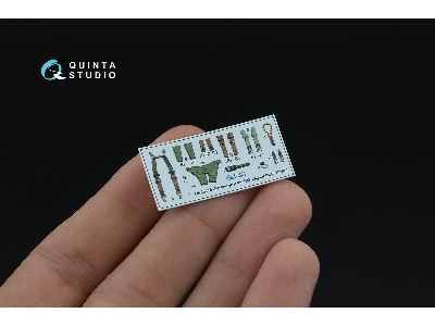 Jaguar Gr.1 3d-printed & Coloured Interior On Decal Paper (Kitty Hawk) - zdjęcie 10