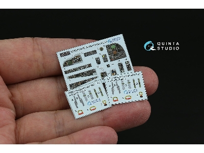 A-6e Tram Intruder 3d-printed & Coloured Interior On Decal Paper (Fujimi) - zdjęcie 2