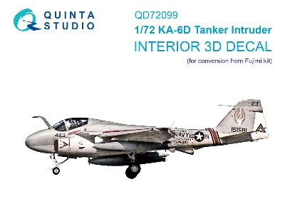 Ka-6d Tanker Intruder 3d-printed & Coloured Interior On Decal Paper (Fujimi) - zdjęcie 1